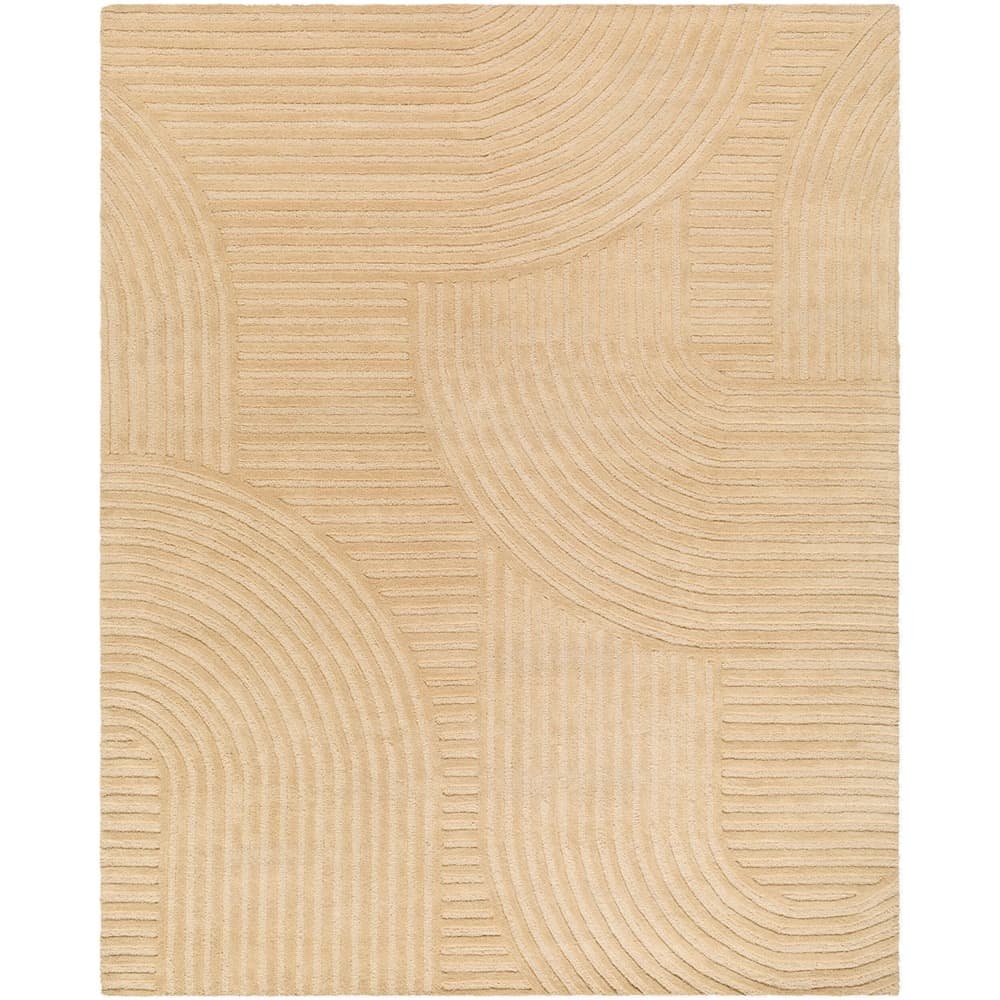 Brook Beige Handmade Rug by Livabliss