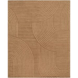 Brook Camel Handmade Rug by Livabliss