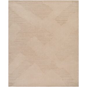 Brook Beige Handmade Rug by Livabliss