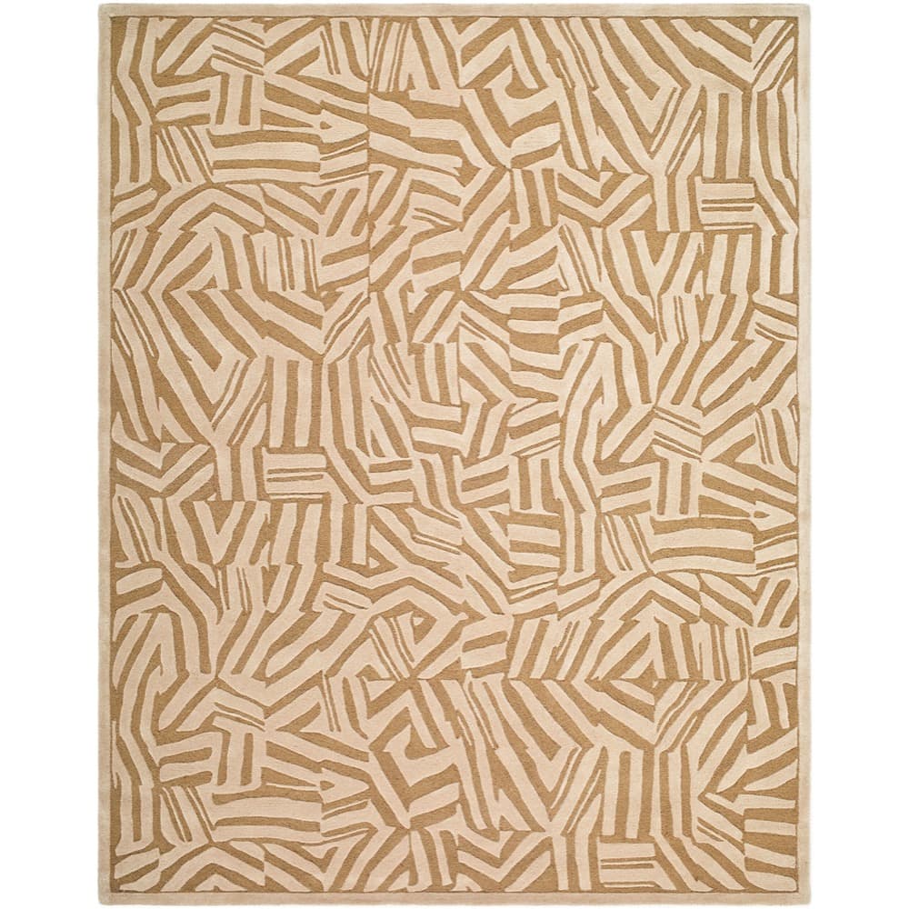 Brook Tan Handmade Rug by Livabliss