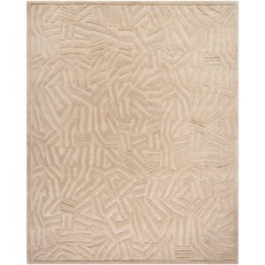 Brook Ivory Handmade Rug by Livabliss