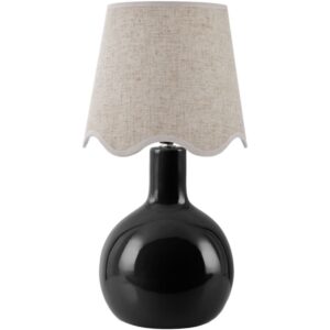 Balbao Black Ceramic Table Lamp by Livabliss