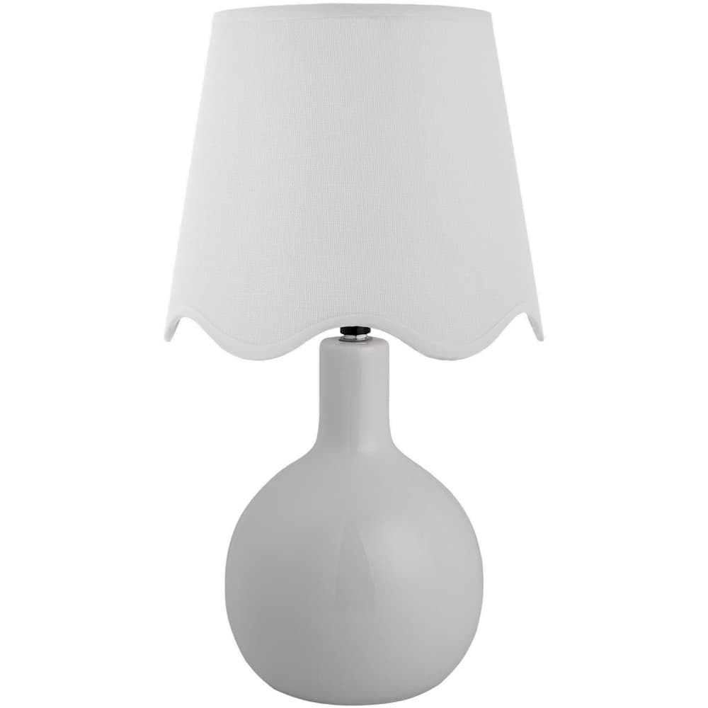 Balbao White Ceramic Table Lamp by Livabliss