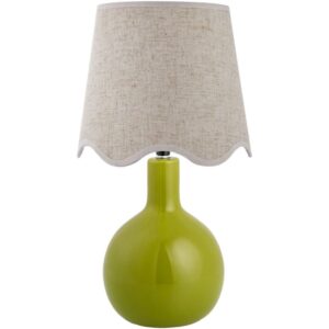 Balbao Green Ceramic Table Lamp by Livabliss