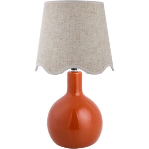 Balbao Red Ceramic Table Lamp by Livabliss