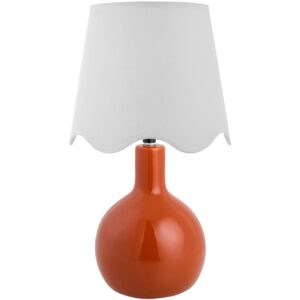 Balbao Red Ceramic Table Lamp by Livabliss