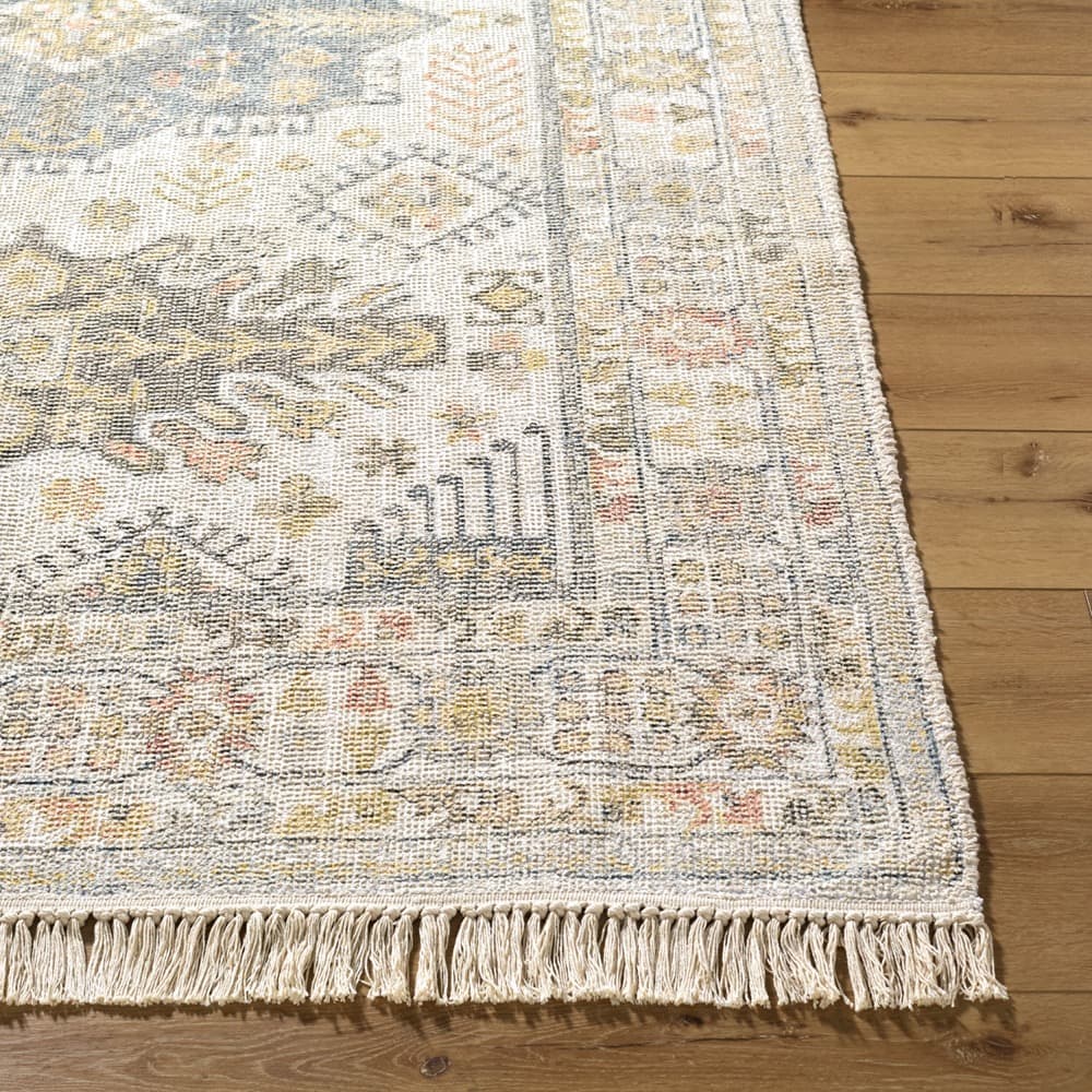 Belfast Ivory Handmade Rug by Livabliss - Image 3