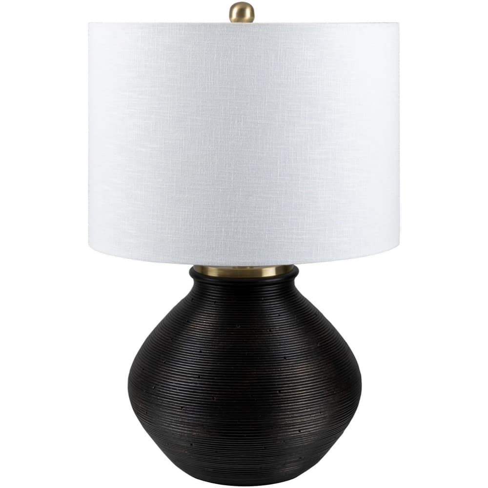 Brillo Brown Ceramic Table Lamp by Livabliss