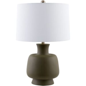 Belton Green Resin Table Lamp by Livabliss