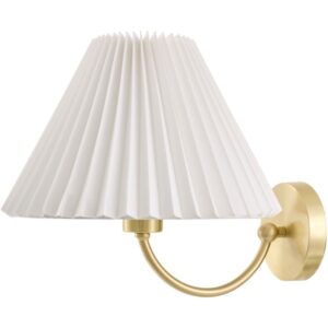 Bellette Metallic Brass Iron Wall Sconce by Livabliss