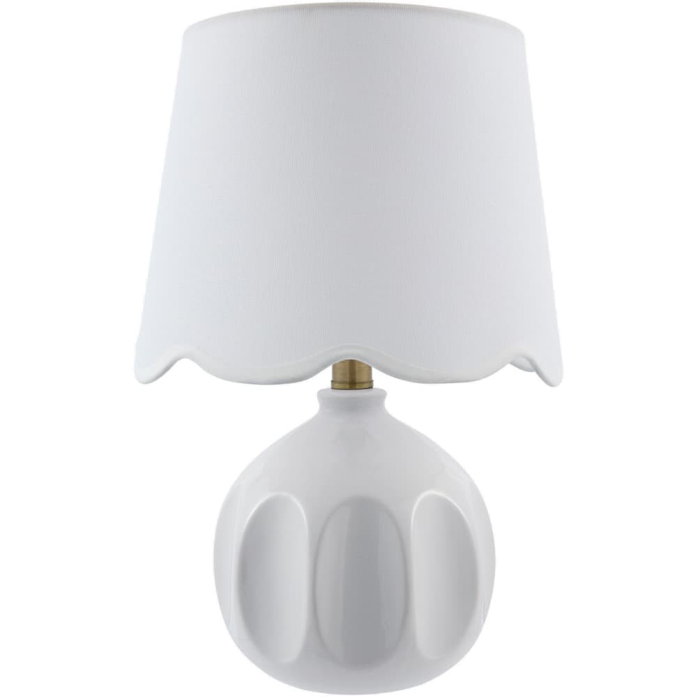 Bellune White Ceramic Table Lamp by Livabliss