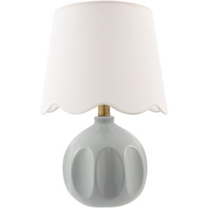 Bellune Aqua Ceramic Table Lamp by Livabliss
