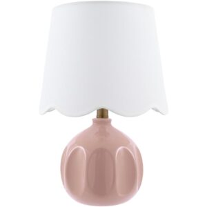 Bellune Pink Ceramic Table Lamp by Livabliss