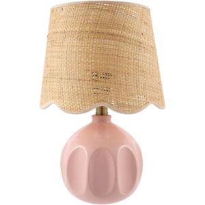 Bellune Pink Ceramic Table Lamp by Livabliss