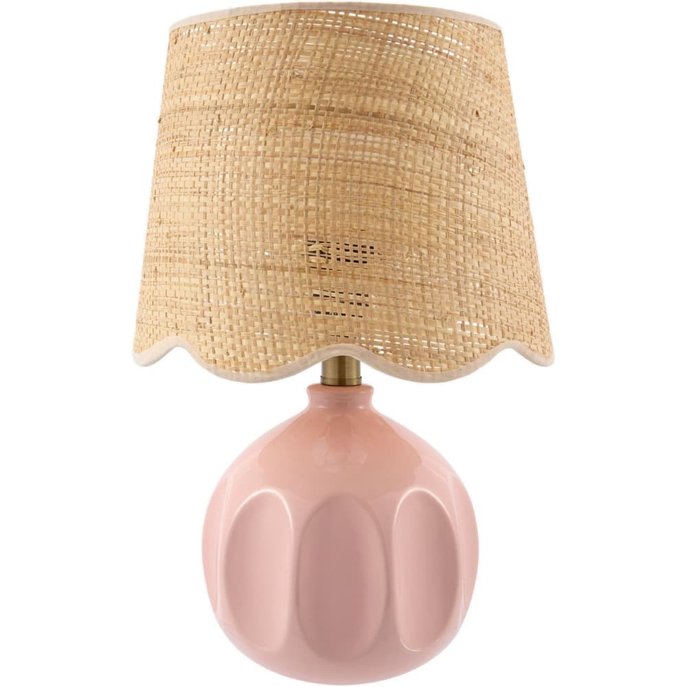 Bellune Pink Ceramic Table Lamp by Livabliss