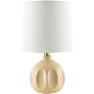 Bellune Cream Ceramic Table Lamp by Livabliss