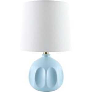 Bellune Aqua Ceramic Table Lamp by Livabliss
