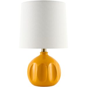Bellune Orange Ceramic Table Lamp by Livabliss