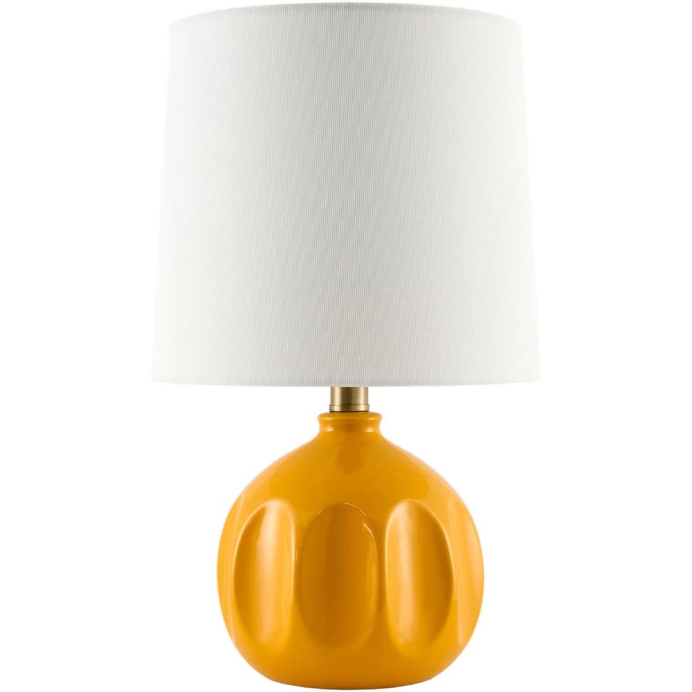 Bellune Orange Ceramic Table Lamp by Livabliss