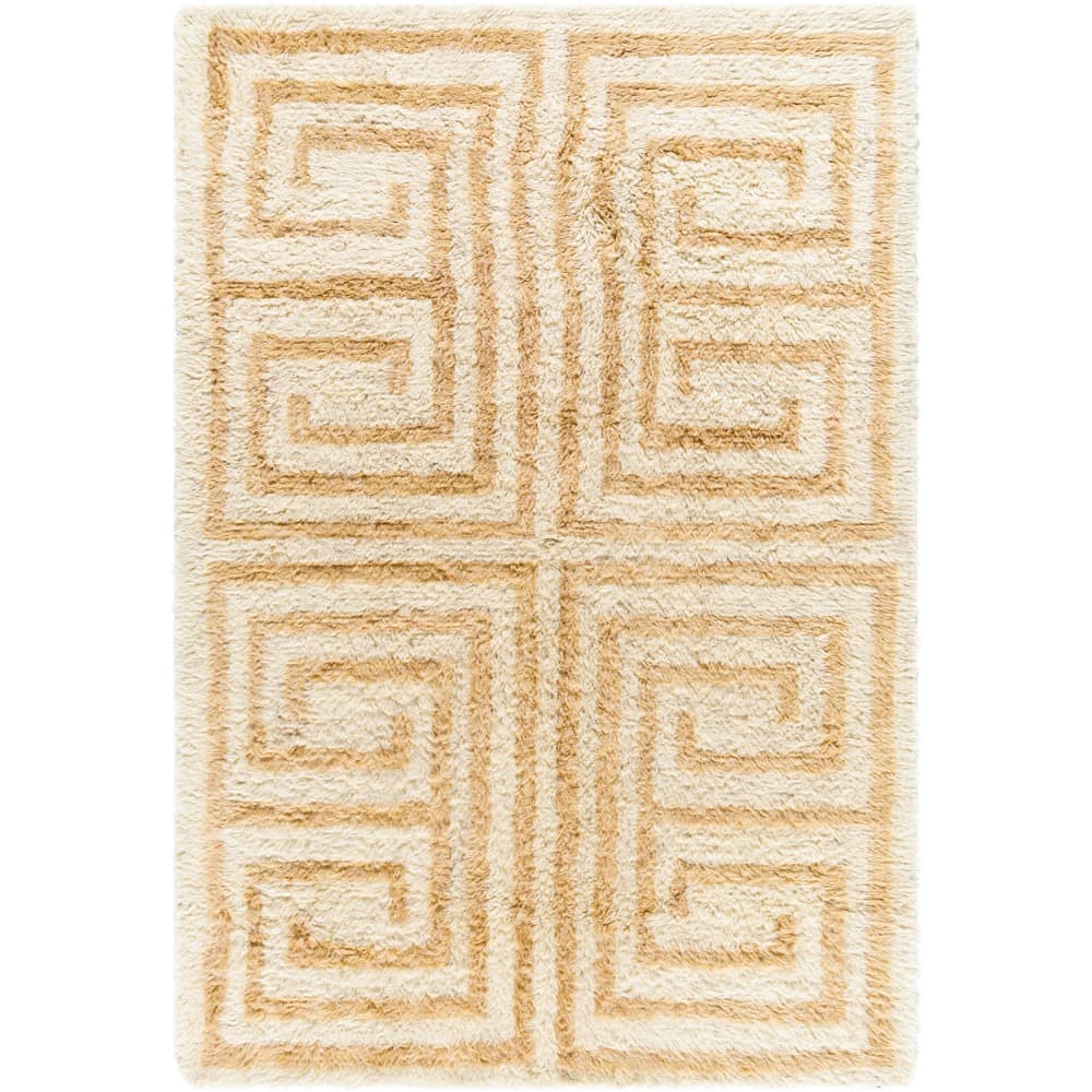 Beni Moroccan Beige Handmade Rug by Livabliss