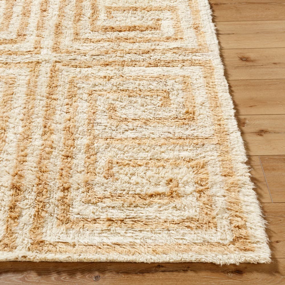 Beni Moroccan Beige Handmade Rug by Livabliss - Image 4