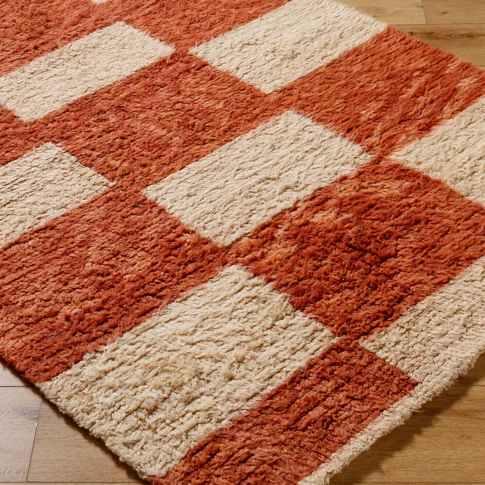 Beni Moroccan Terracotta Handmade Rug by Livabliss - Image 3