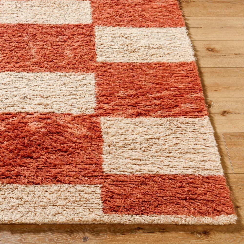 Beni Moroccan Terracotta Handmade Rug by Livabliss - Image 4