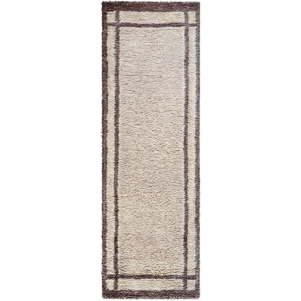 Beni Moroccan Ivory Handmade Rug by Livabliss - Image 5