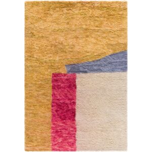 Beni Moroccan Goldenrod Handmade Rug by Livabliss
