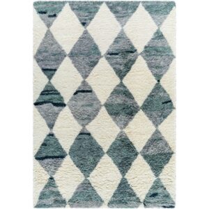 Beni Moroccan Ivory Handmade Rug by Livabliss