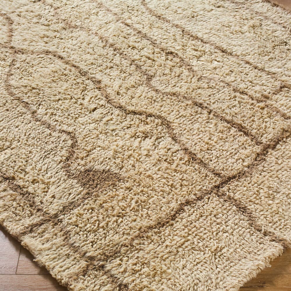 Beni Moroccan Beige Handmade Rug by Livabliss - Image 3