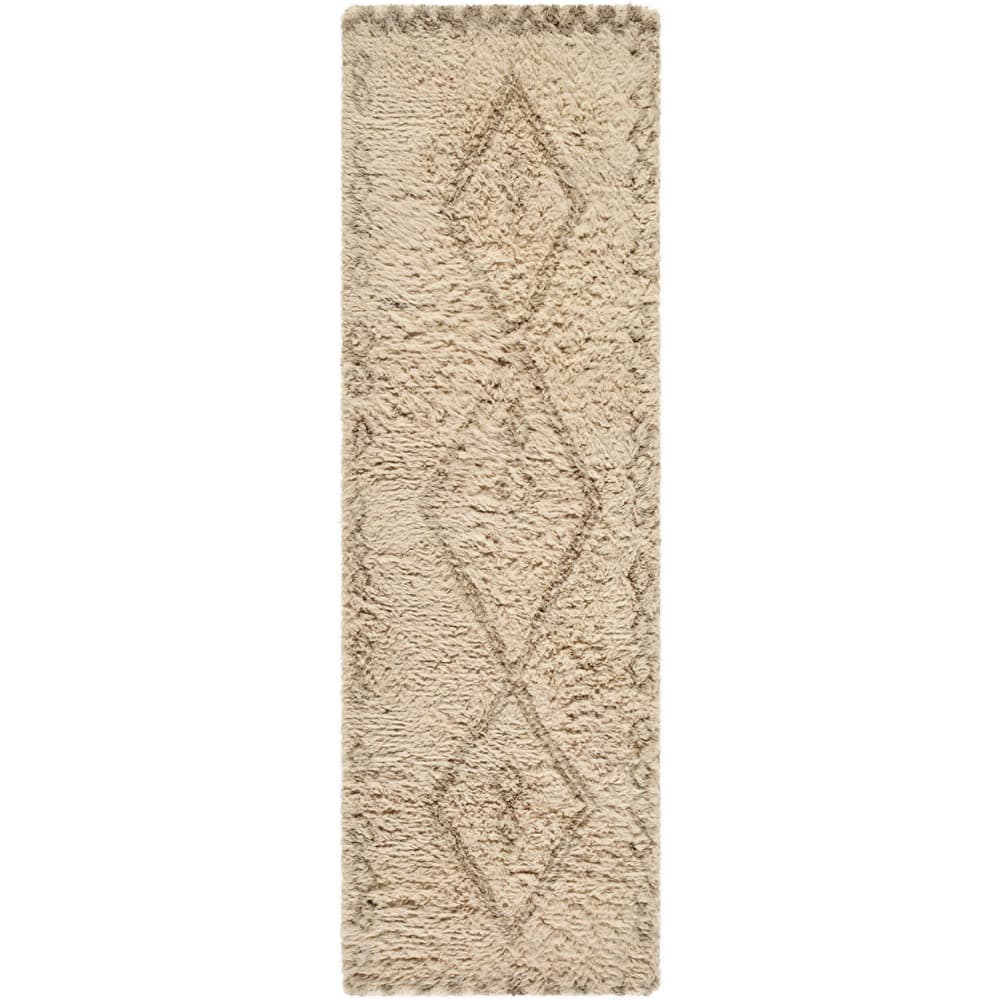 Beni Moroccan Beige Handmade Rug by Livabliss - Image 5