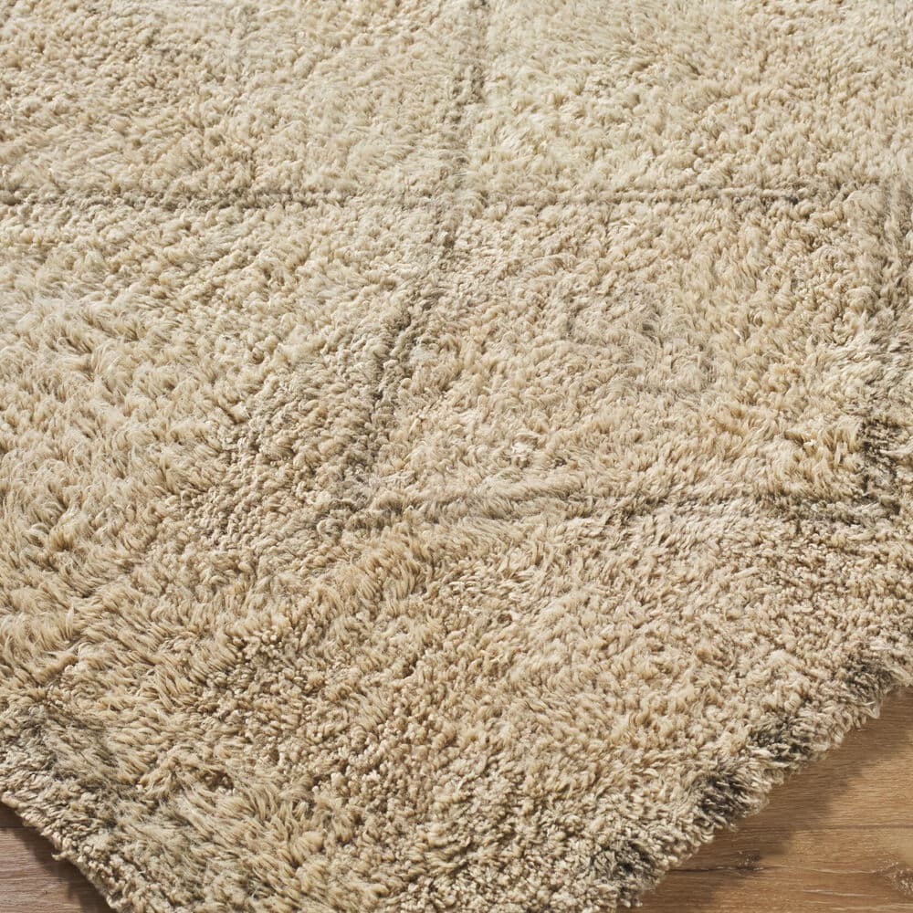 Beni Moroccan Beige Handmade Rug by Livabliss - Image 2