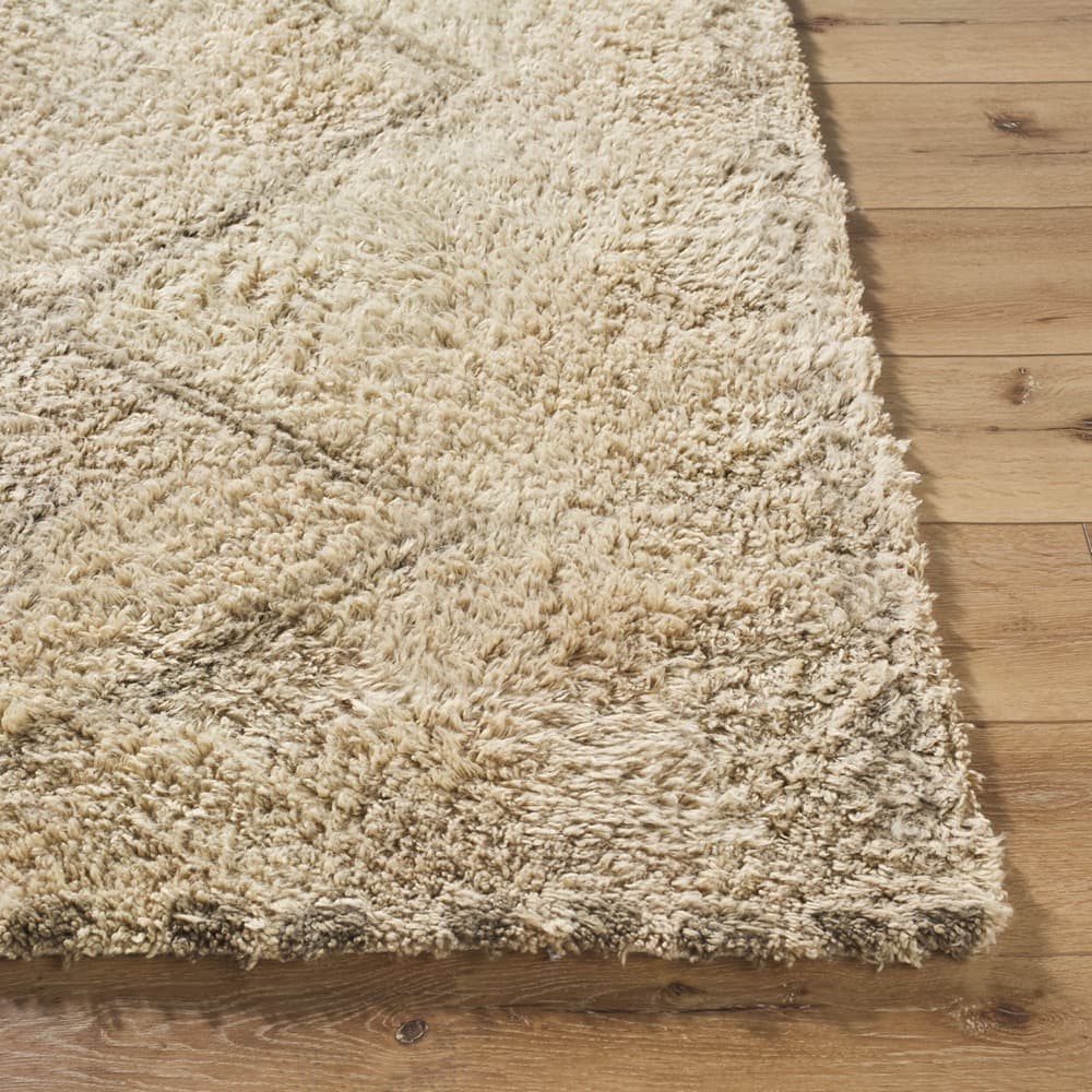Beni Moroccan Beige Handmade Rug by Livabliss - Image 3