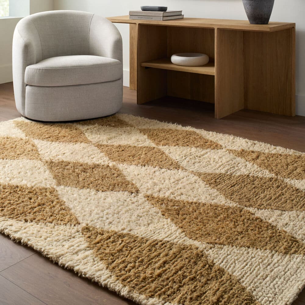 Beni Moroccan Beige Handmade Rug by Livabliss - Image 2