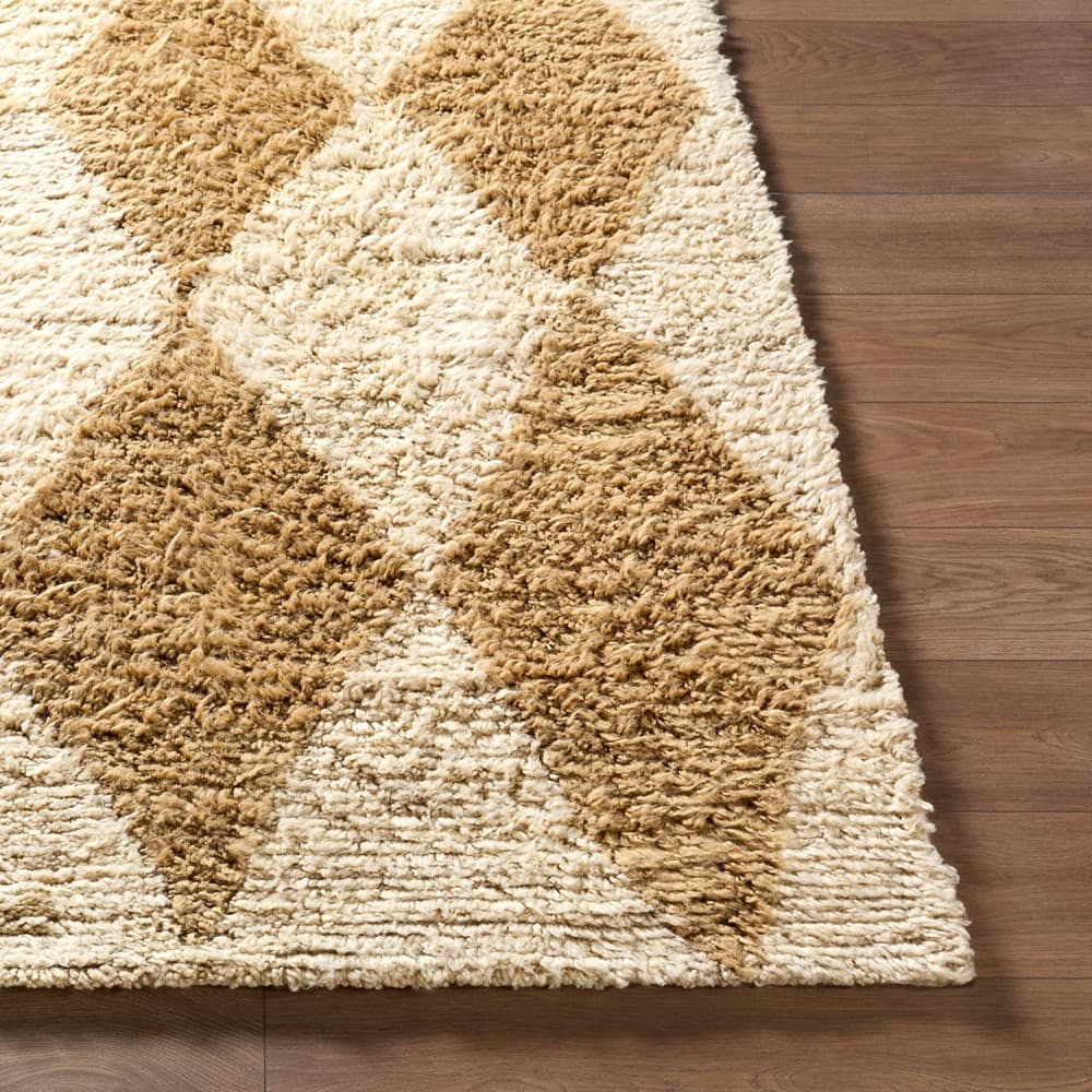 Beni Moroccan Beige Handmade Rug by Livabliss - Image 4