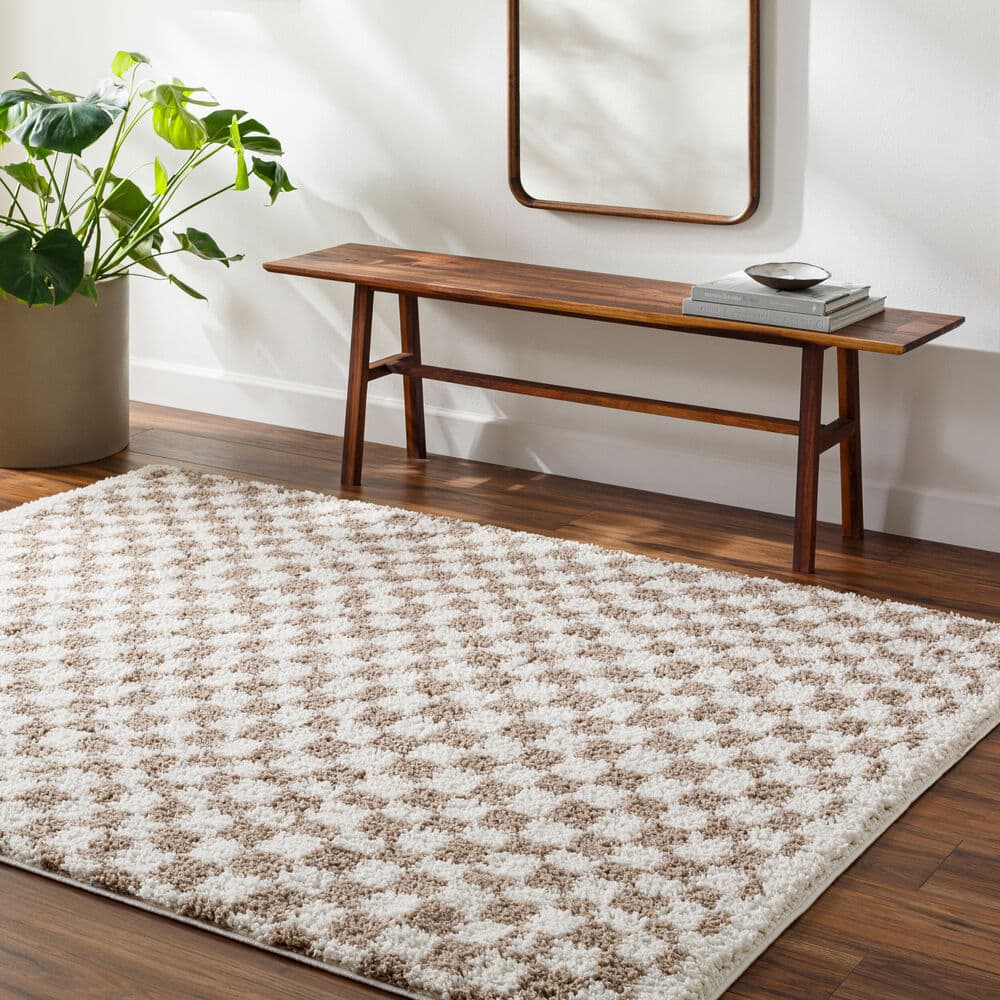 Birmingham Ivory Machine Woven Rug by Livabliss - Image 2