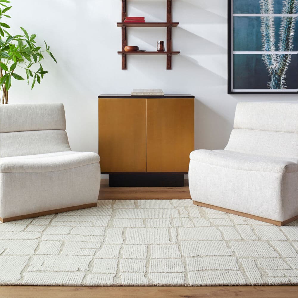 Bianca Gray Handmade Rug by Livabliss - Image 2