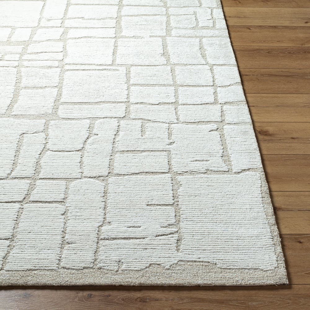Bianca Gray Handmade Rug by Livabliss - Image 4