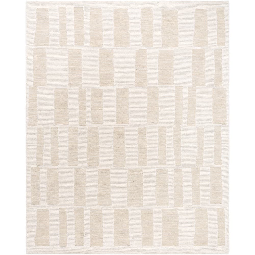 Bianca Ivory Handmade Rug by Livabliss