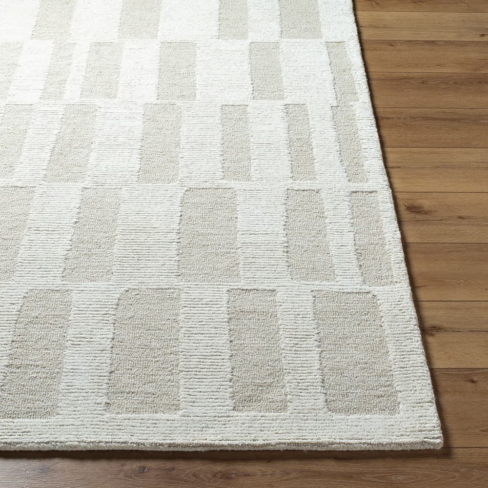 Bianca Ivory Handmade Rug by Livabliss - Image 4