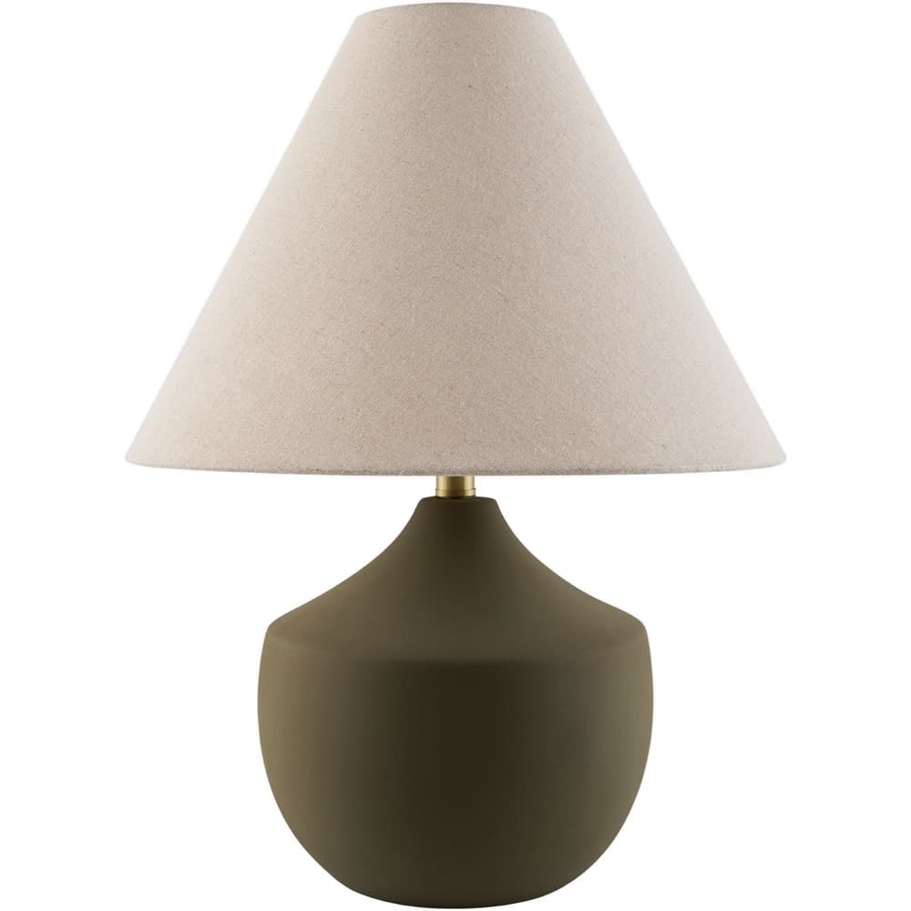 Benson Green Ceramic Table Lamp by Livabliss