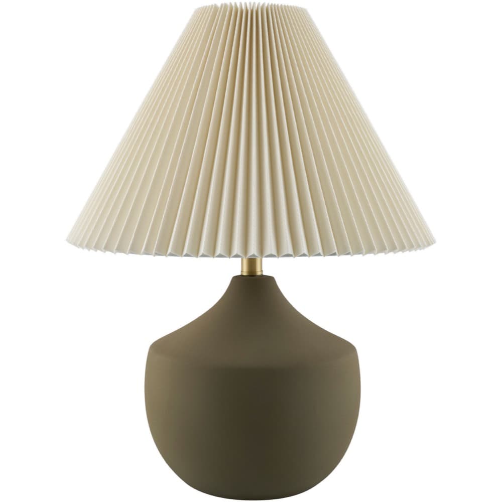 Benson Green Ceramic Table Lamp by Livabliss
