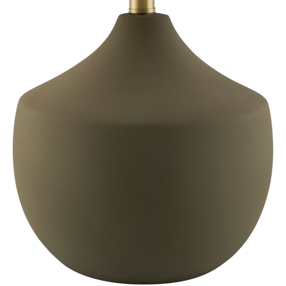 Benson Green Ceramic Table Lamp by Livabliss - Image 2
