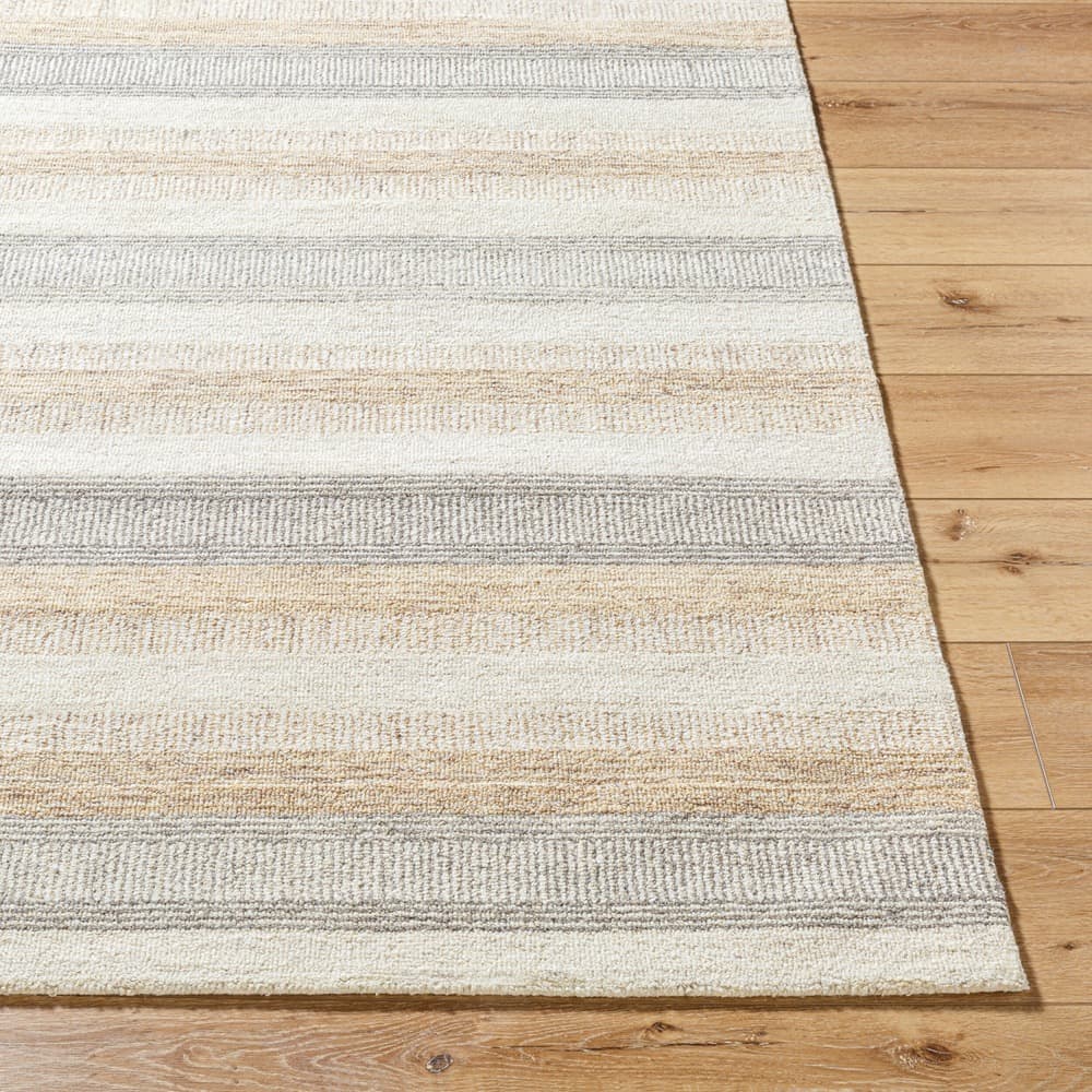 Bournemouth Ivory Handmade Rug by Livabliss - Image 4