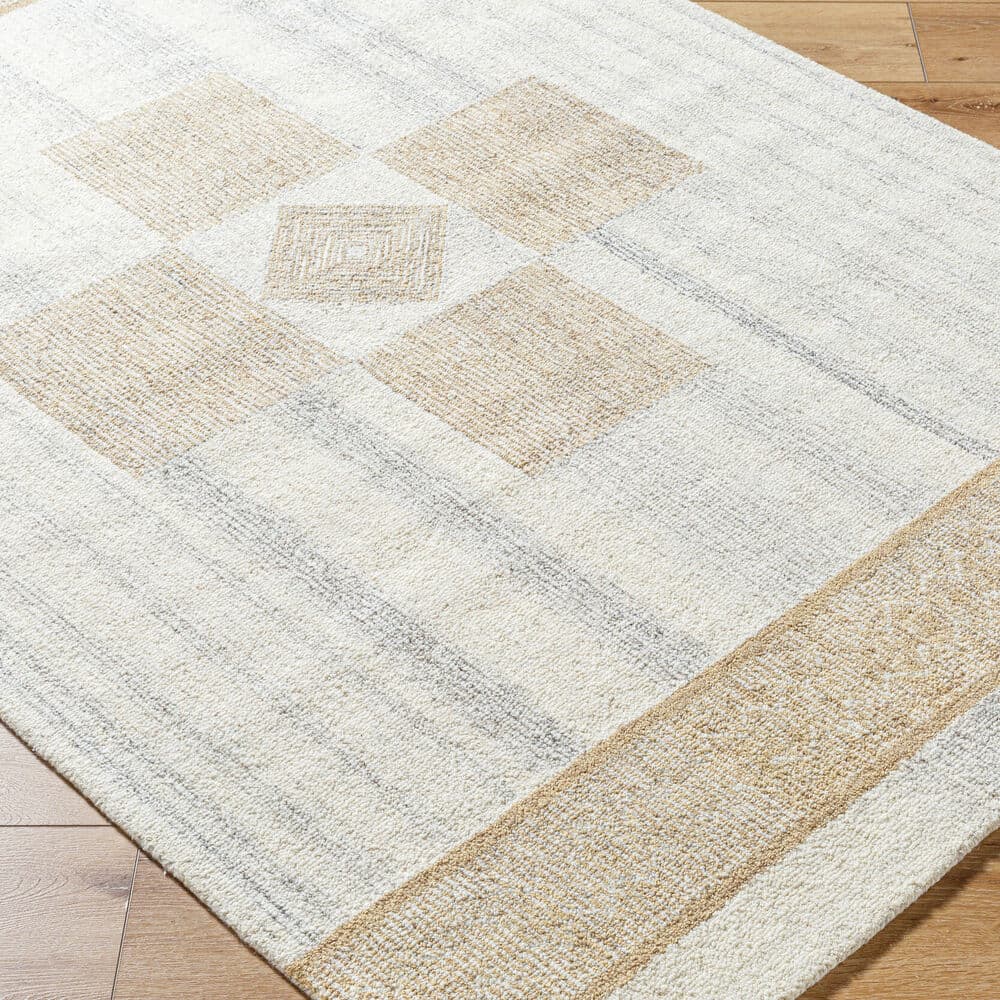 Bournemouth Ivory Handmade Rug by Livabliss - Image 3