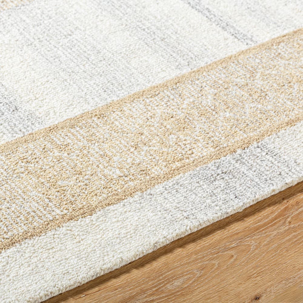 Bournemouth Ivory Handmade Rug by Livabliss - Image 4