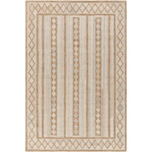 Bournemouth Beige Handmade Rug by Livabliss