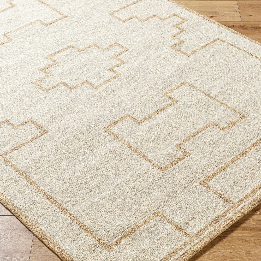Bournemouth Brown Handmade Rug by Livabliss - Image 3