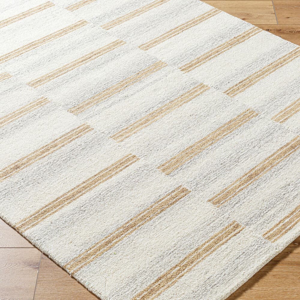 Bournemouth Brown Handmade Rug by Livabliss - Image 3